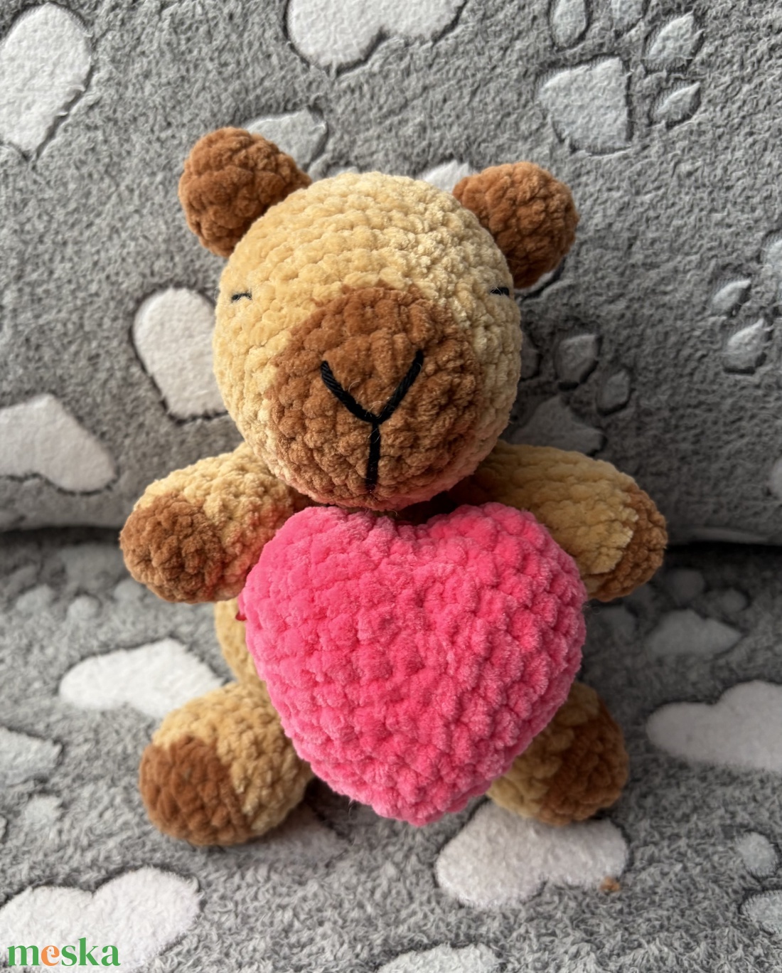 Horgolt capibara  - játék & sport - plüssállat & játékfigura - kapibara - Meska.hu