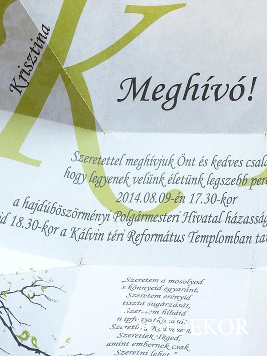 Dobozos esküvői meghívó színes, mintás grafikával, 7x7 cm - esküvő - meghívó & kártya - meghívó - Meska.hu