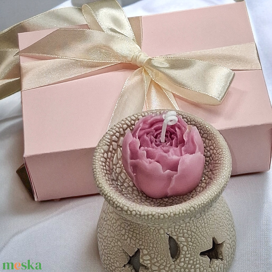 Kókuszos cseresznye Álom  illatgyertya  - otthon & életmód - gyertya, illat, aroma - gyertya - Meska.hu