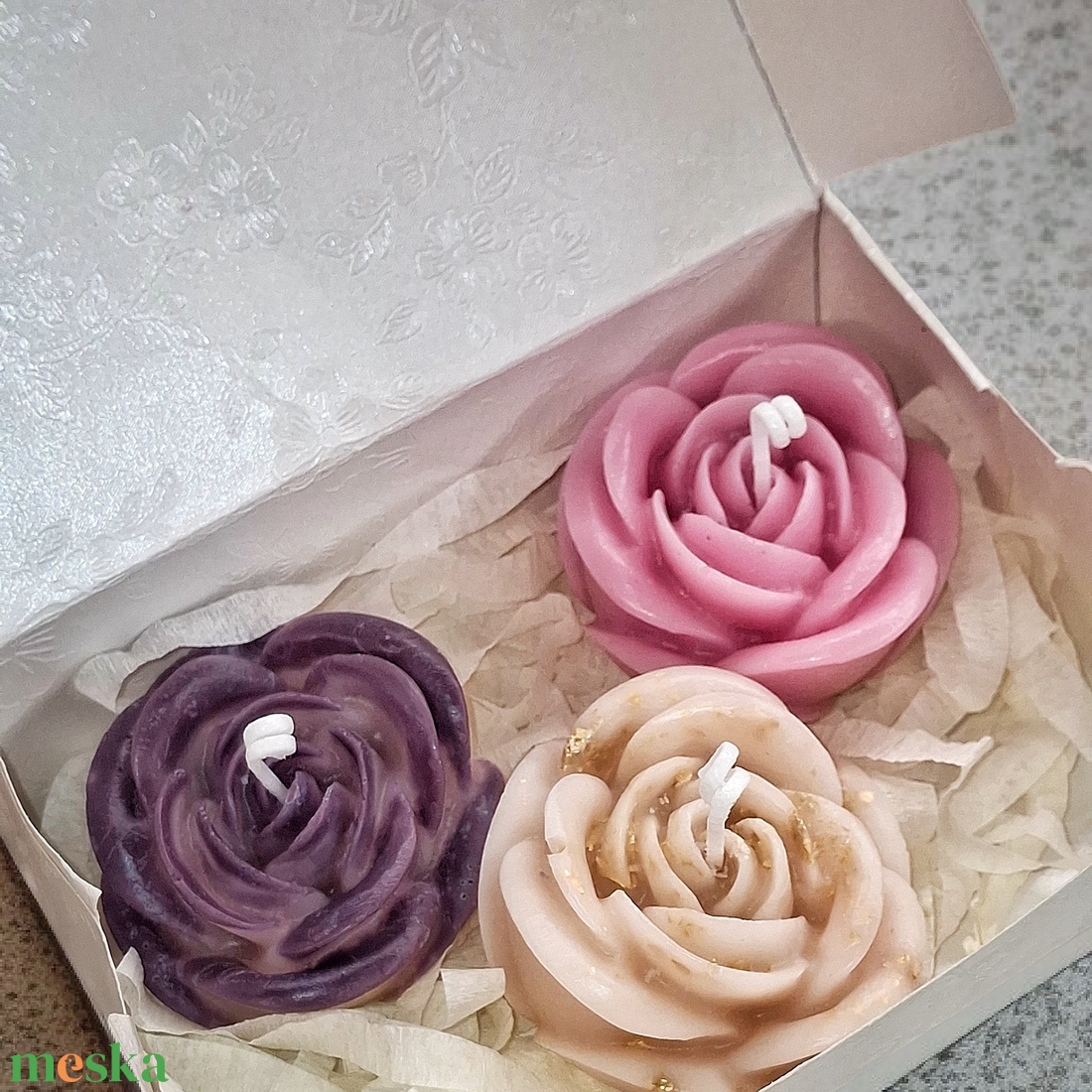 Kókuszos cseresznye Álom illatgyertya  - otthon & életmód - gyertya, illat, aroma - gyertya - Meska.hu