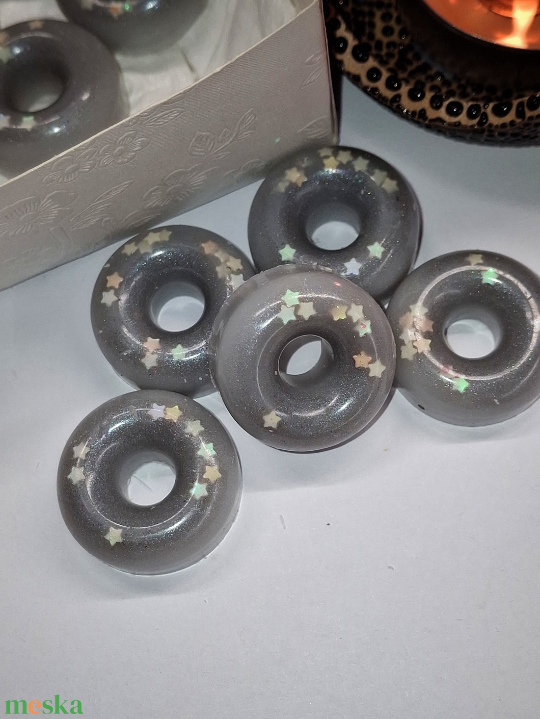 Dark Orchid illatviasz Ajándékba csomagolva  - otthon & életmód - gyertya, illat, aroma - illatviasz - Meska.hu