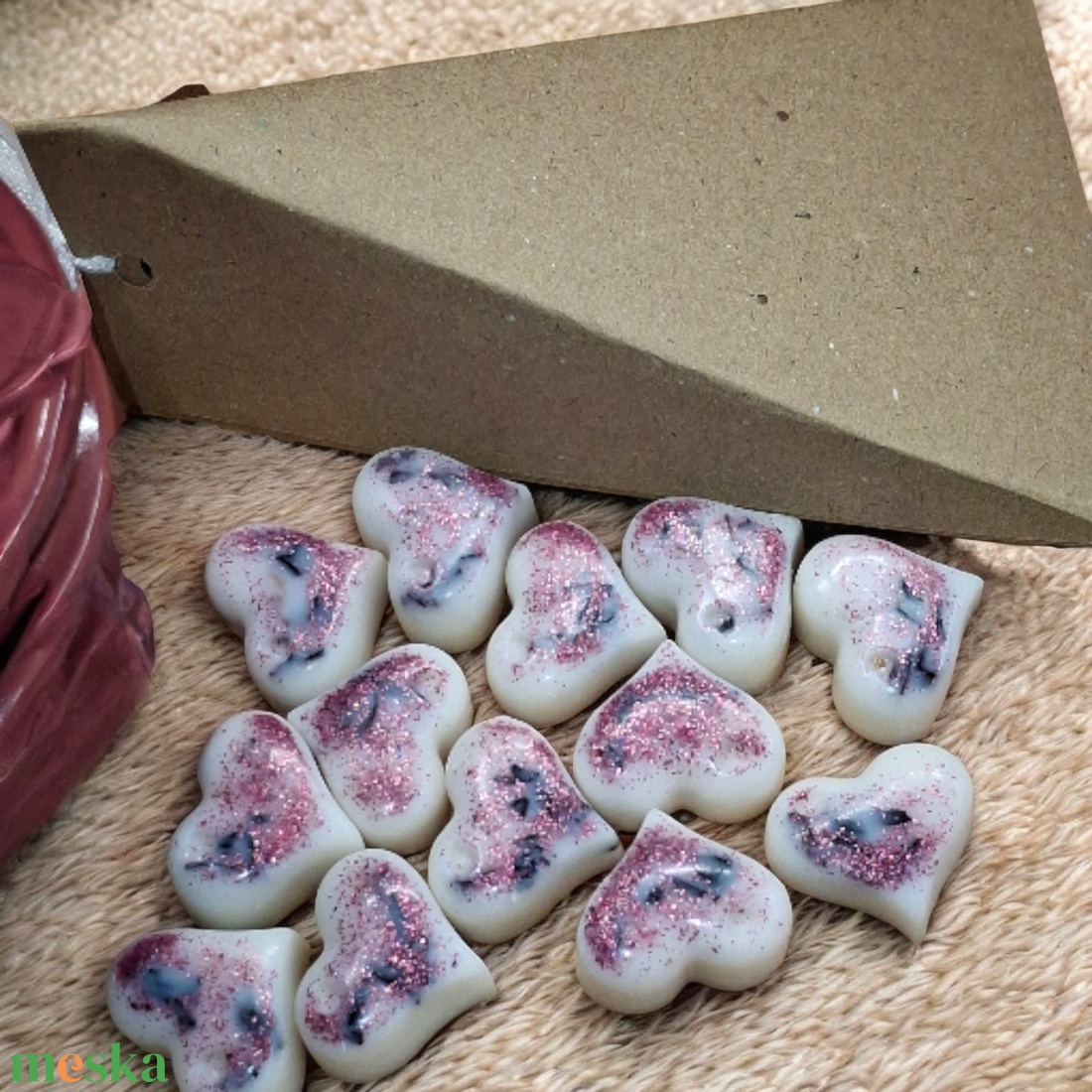 Levendulás relax  illatviasz Ajándékba csomagolva  - otthon & életmód - gyertya, illat, aroma - illatviasz - Meska.hu