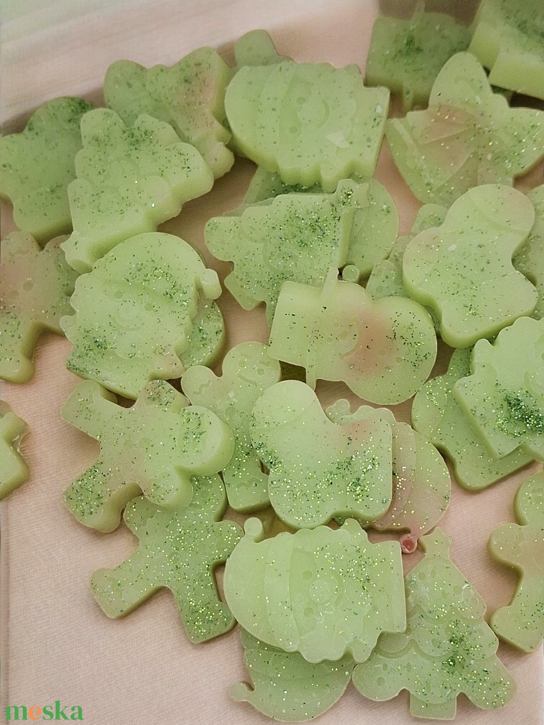 Illatviasz Citromos menta Ajándékba csomagolva  - otthon & életmód - gyertya, illat, aroma - illatviasz - Meska.hu