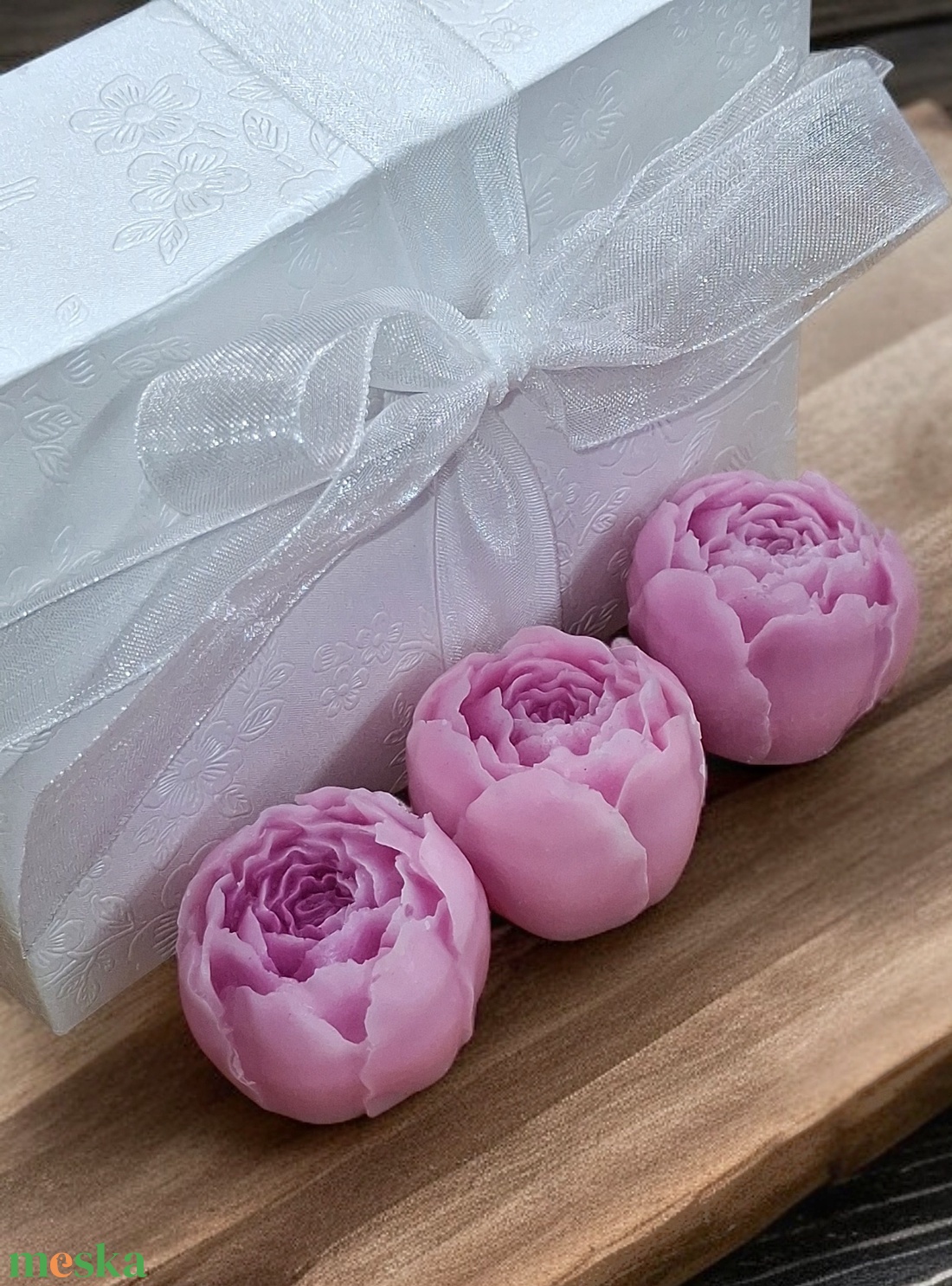 Illatviasz Magnólia Ajándékba csomagolva  - otthon & életmód - gyertya, illat, aroma - illatviasz - Meska.hu