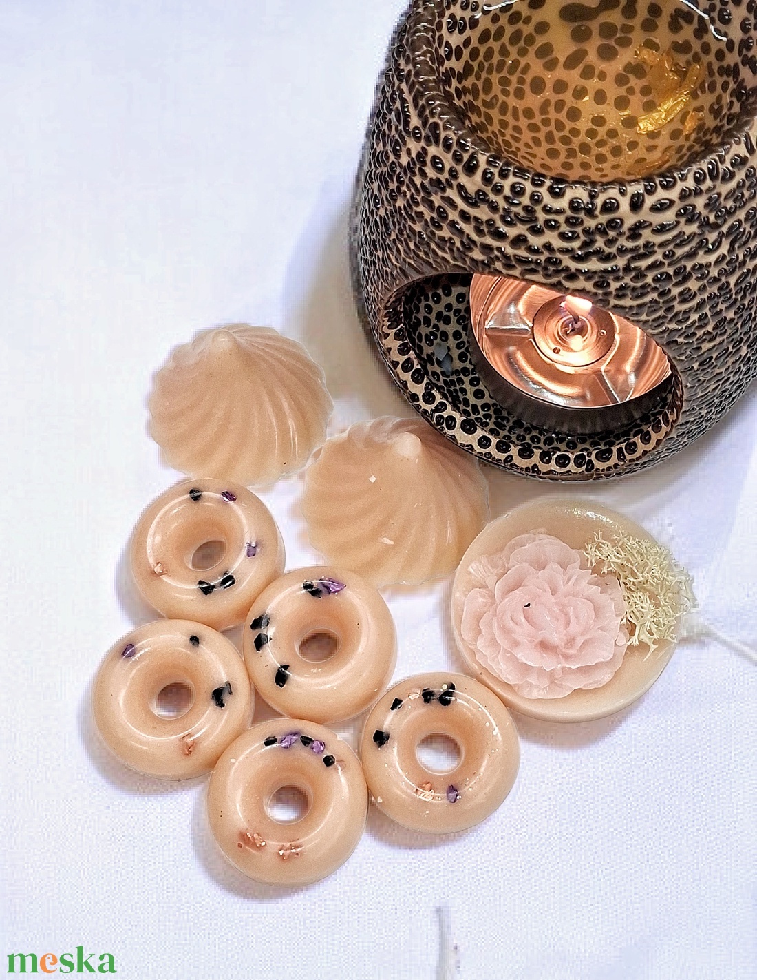 Illatviasz Gyömbéres keksz Ajándékba csomagolva  - otthon & életmód - gyertya, illat, aroma - illatviasz - Meska.hu