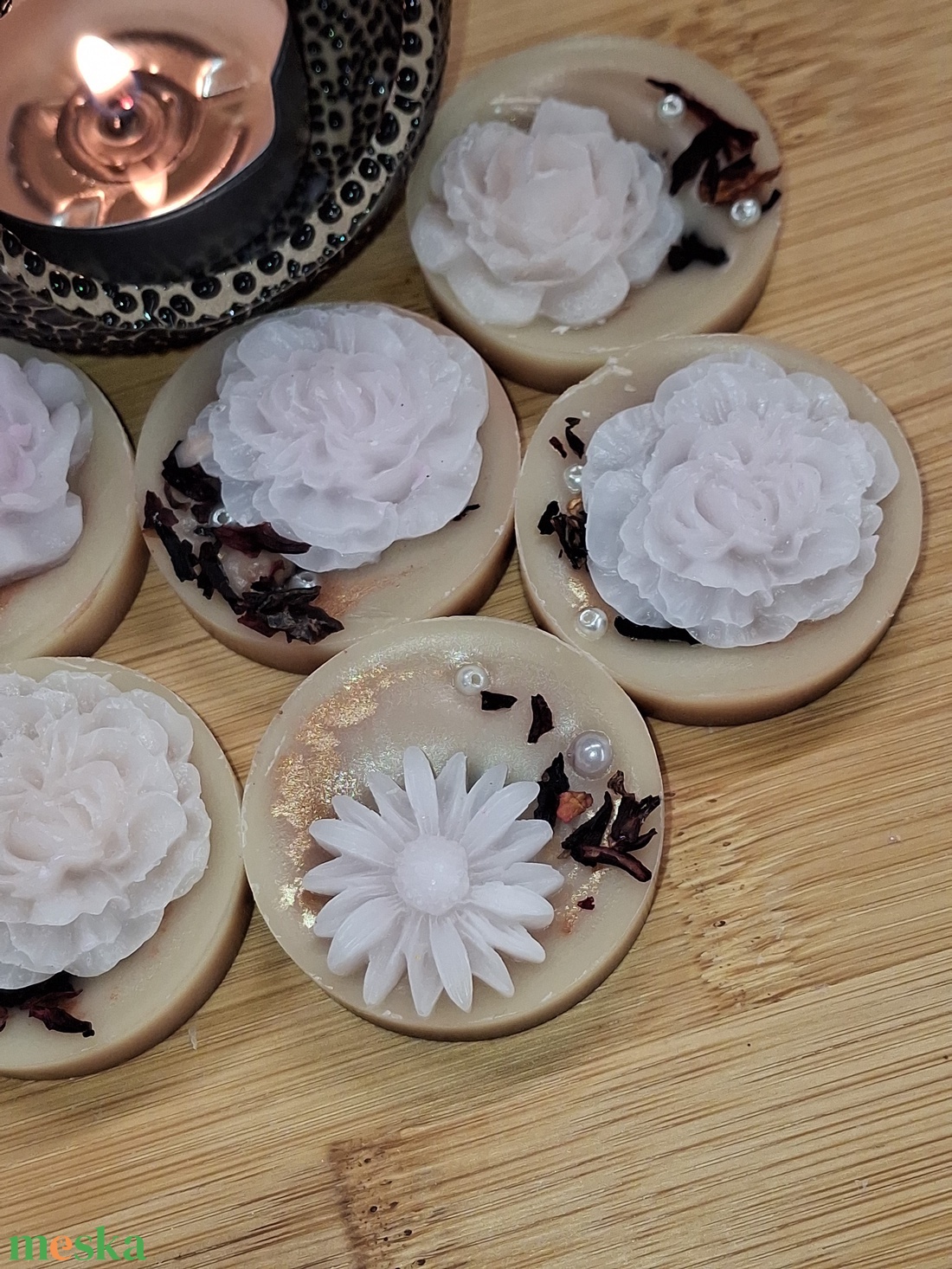 Illatviasz Mézes keksz illat, Ajándékba csomagolva  - otthon & életmód - gyertya, illat, aroma - illatviasz - Meska.hu