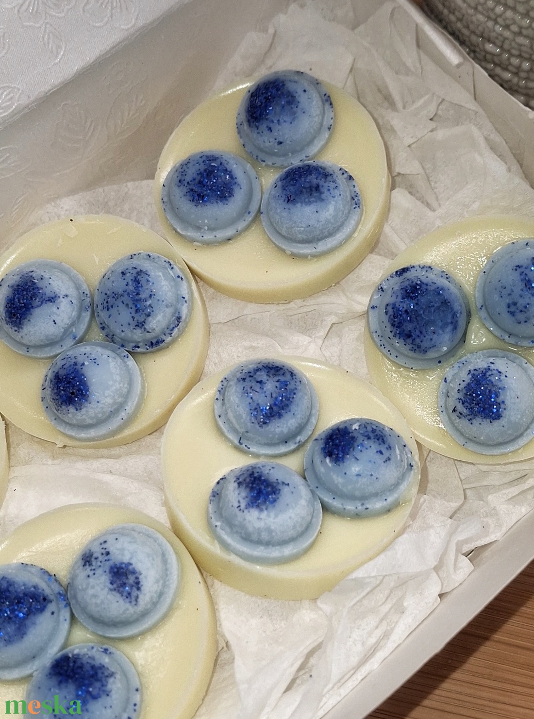 Illatviasz Áfonyas süti  Ajándékba csomagolva  - otthon & életmód - gyertya, illat, aroma - illatviasz - Meska.hu