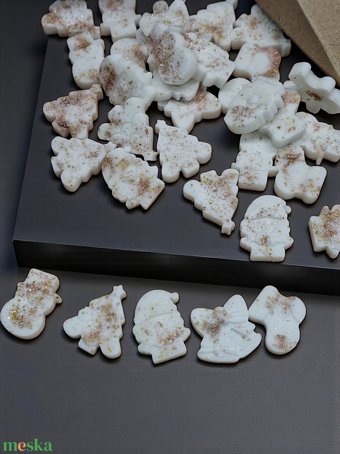 Illatviasz Forralt bor illat  Ajándékba csomagolva  - otthon & életmód - gyertya, illat, aroma - illatviasz - Meska.hu