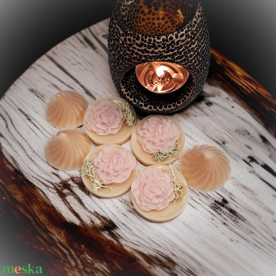 Illatviasz Gyömbéres keksz Ajándékba csomagolva  - otthon & életmód - gyertya, illat, aroma - illatviasz - Meska.hu