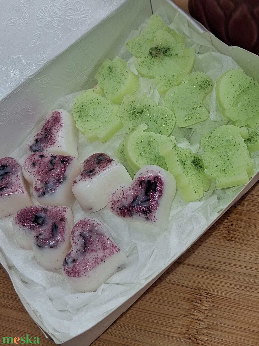 Illatviasz Levendula+ Citromos menta Ajándékba csomagolva  - otthon & életmód - gyertya, illat, aroma - illatviasz - Meska.hu