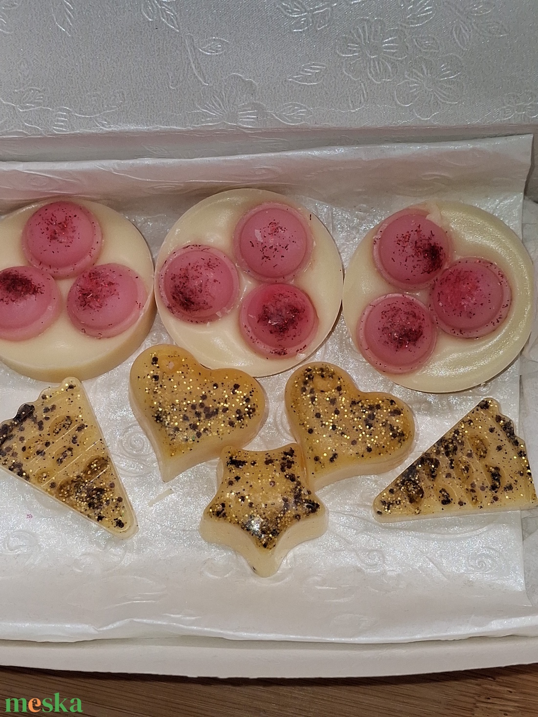 Illatviasz válogatás Ajándékba csomagolva  - otthon & életmód - gyertya, illat, aroma - illatviasz - Meska.hu