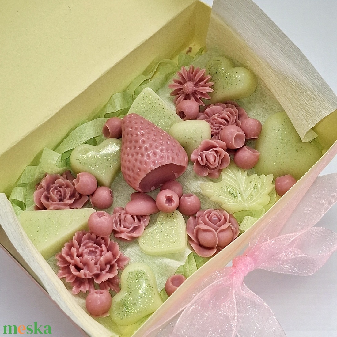 Illatviasz válogatás -  Erdei gyümölcs,  Citromos menta  - otthon & életmód - gyertya, illat, aroma - illatviasz - Meska.hu