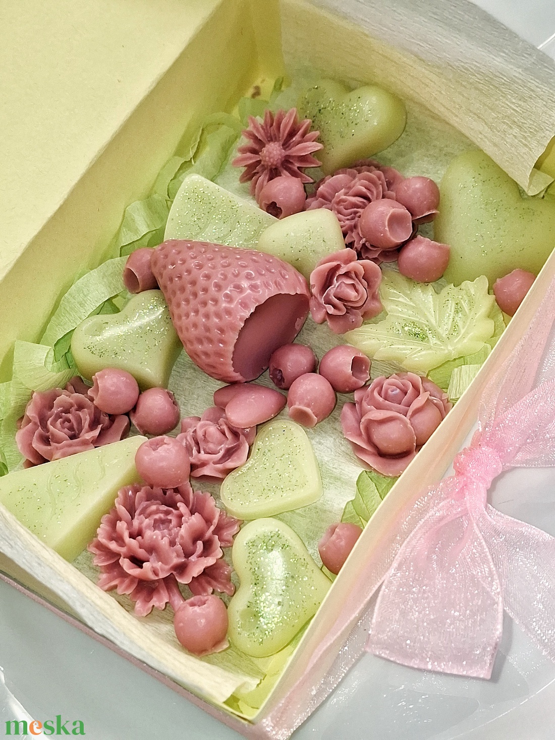 Illatviasz válogatás -  Erdei gyümölcs,  Citromos menta  - otthon & életmód - gyertya, illat, aroma - illatviasz - Meska.hu