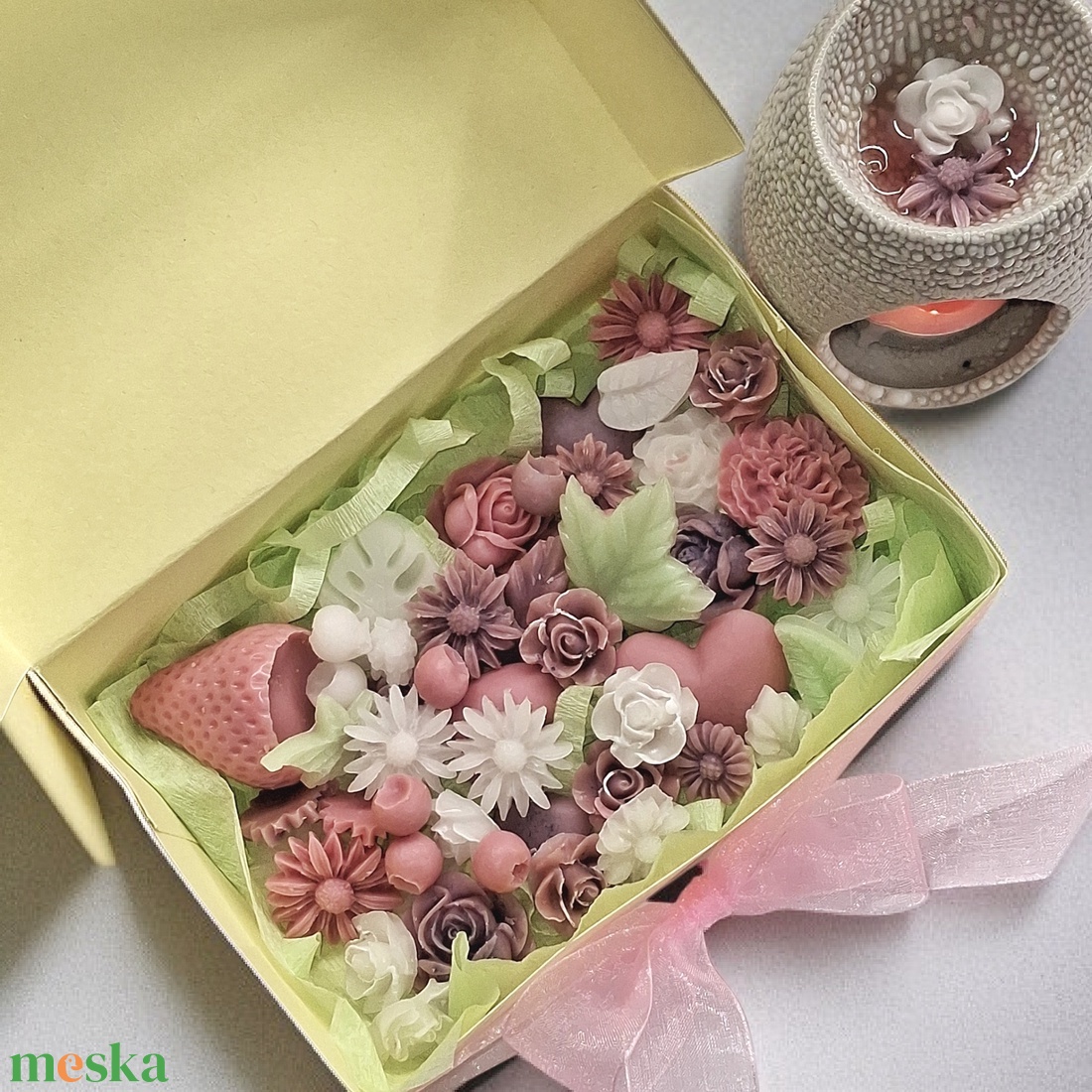 Illatviasz válogatás -  Erdei gyümölcs,  Vanília  - otthon & életmód - gyertya, illat, aroma - illatviasz - Meska.hu