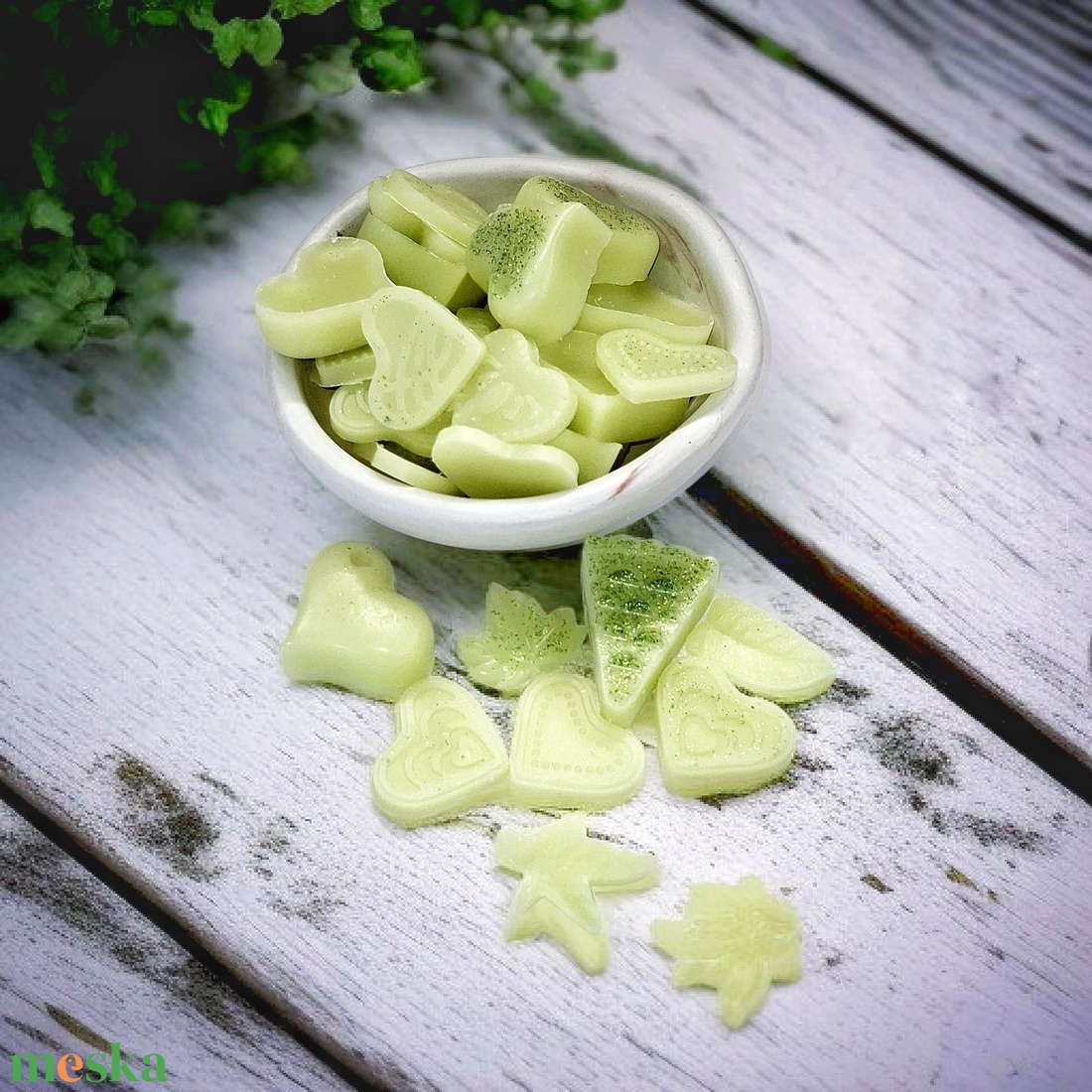 Illatviasz Citromos menta  - otthon & életmód - gyertya, illat, aroma - illatviasz - Meska.hu