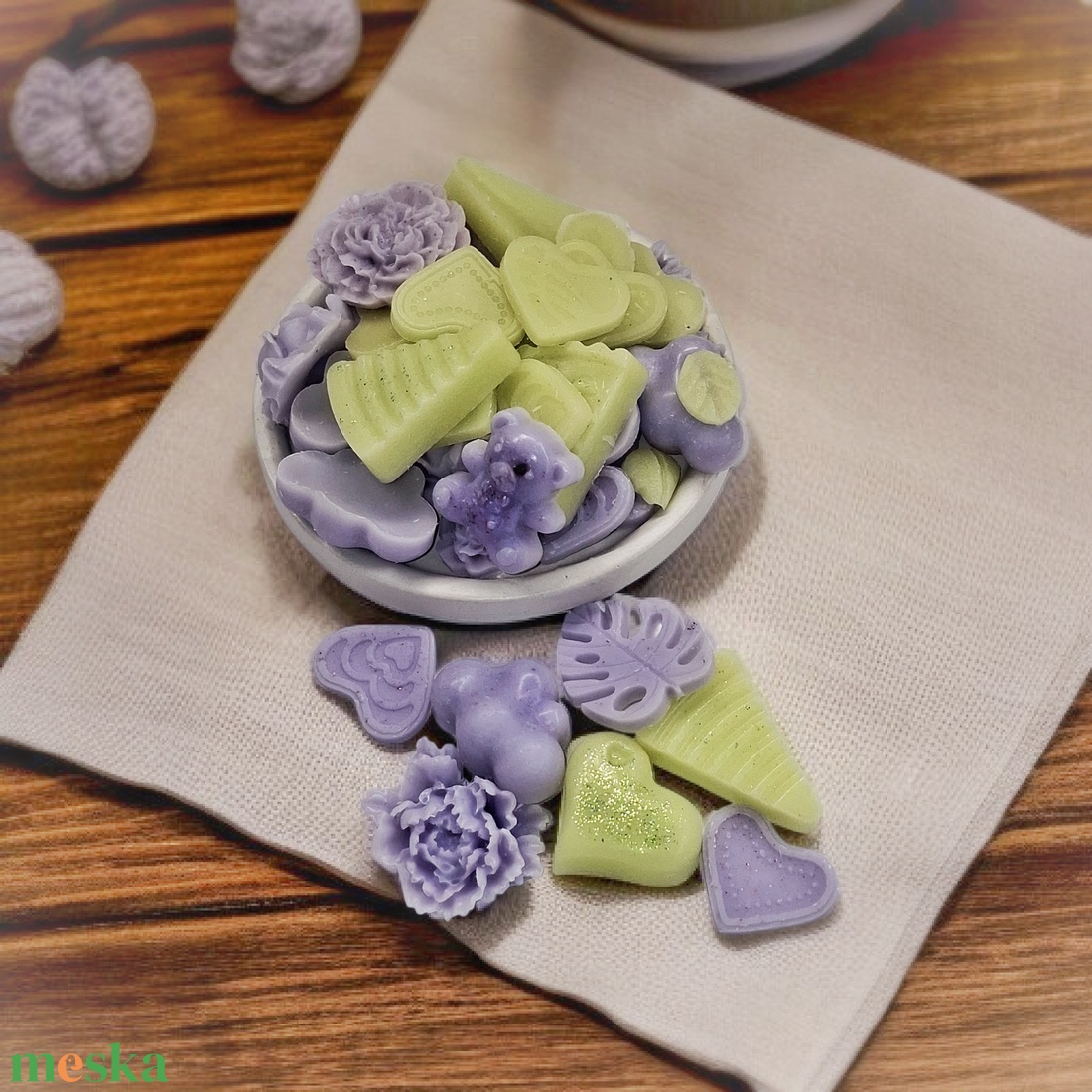 Illatviasz Levendula+ Citromos menta Ajándékba csomagolva  - otthon & életmód - gyertya, illat, aroma - illatviasz - Meska.hu