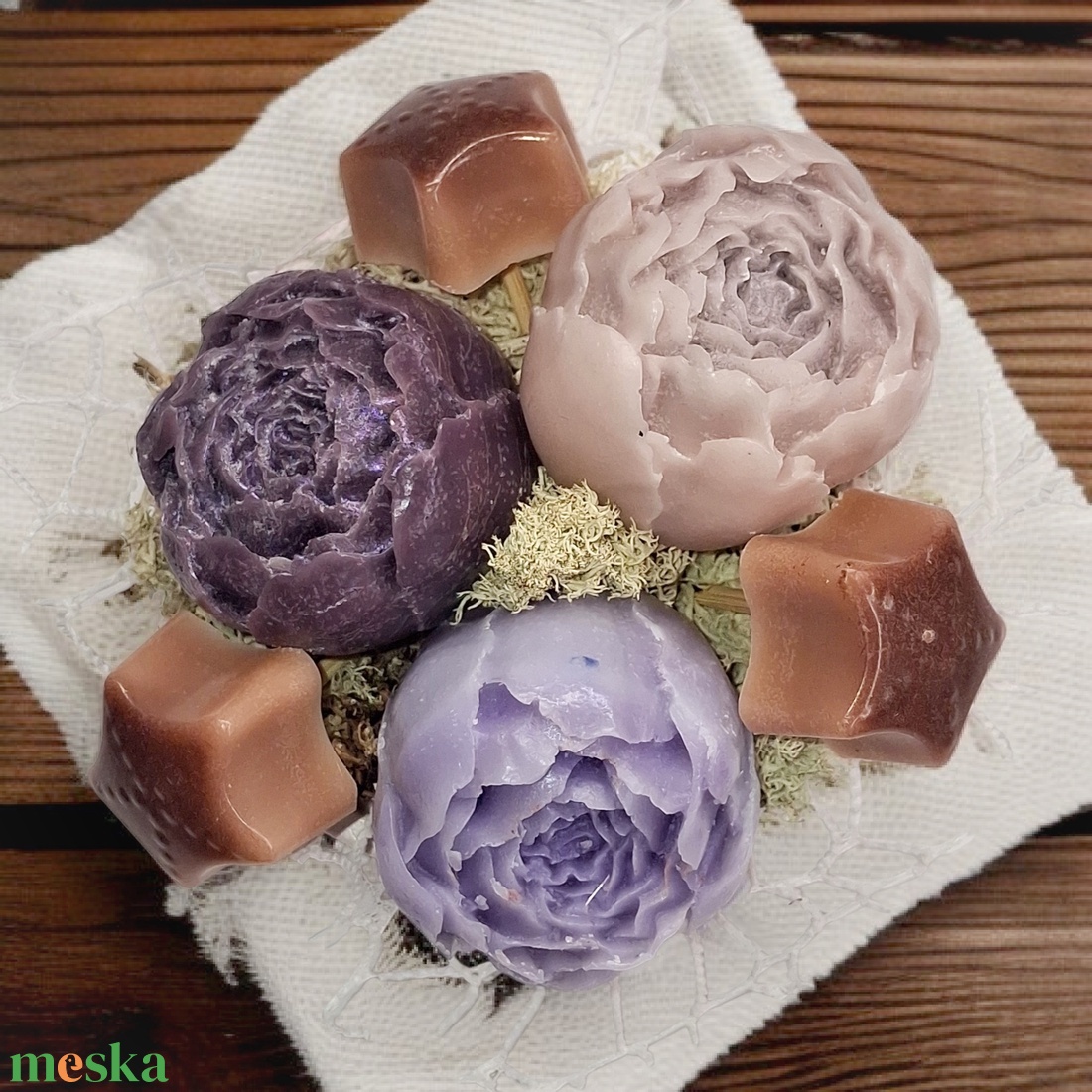 Vanília pálcikás  Illatviasz szett - otthon & életmód - gyertya, illat, aroma - illatviasz - Meska.hu