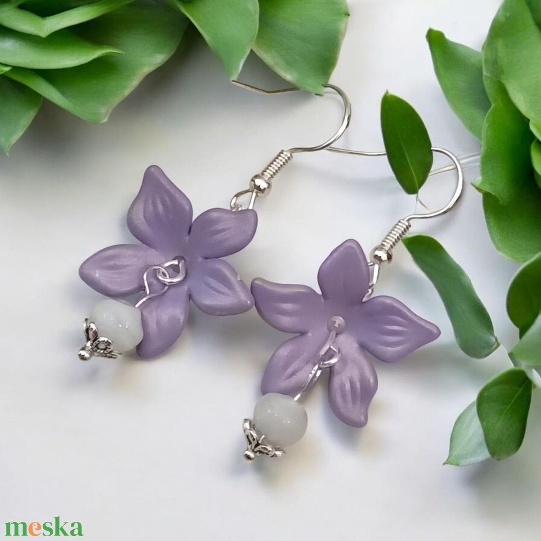 Vanília illatú kényeztető ajándékbox nőknek ,  fülbevalóval - otthon & életmód - gyertya, illat, aroma - illatviasz - Meska.hu