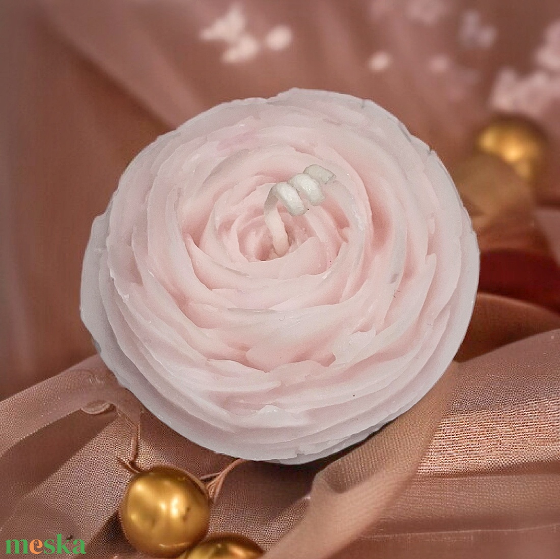 Orchidea illatú kényeztető mini ajándékcsomag nőknek ,  fülbevalóval - otthon & életmód - gyertya, illat, aroma - gyertya - Meska.hu