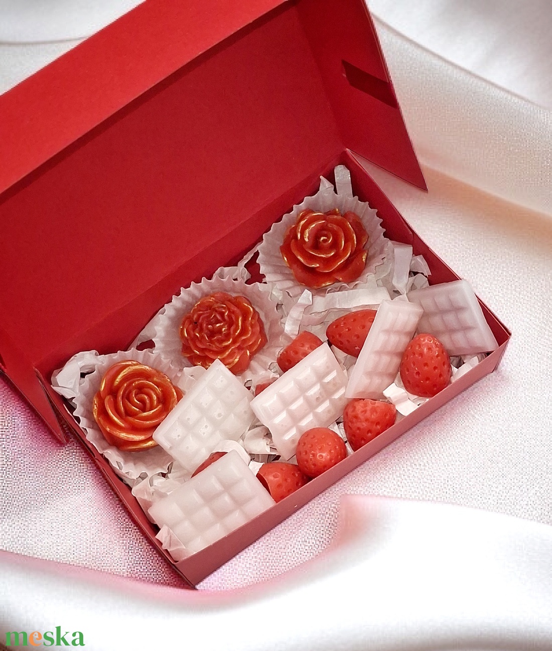 Illatviasz Epres csoki illat Ajándékba  - otthon & életmód - gyertya, illat, aroma - illatviasz - Meska.hu