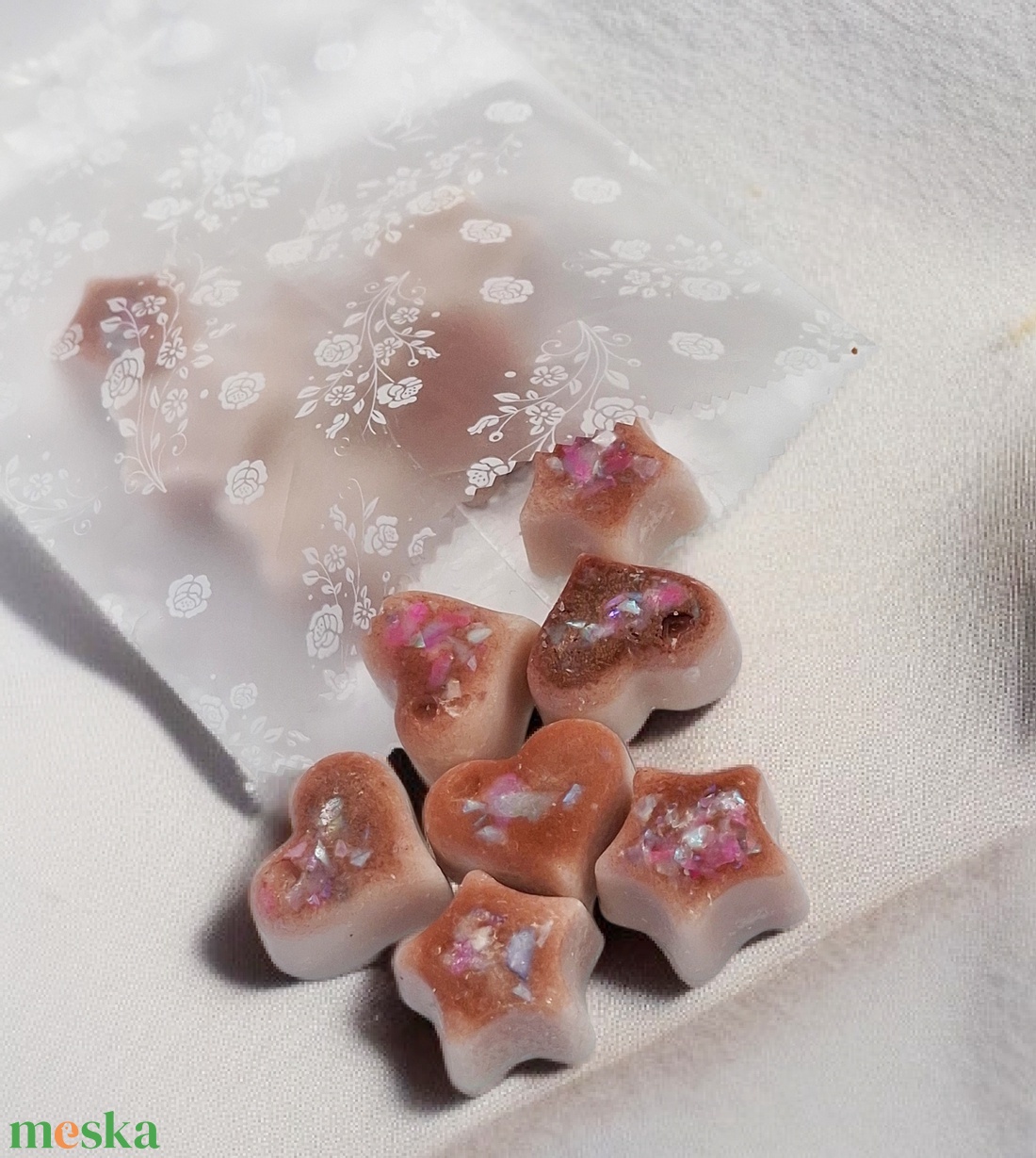 Illatviasz Mandulás keksz illattal - otthon & életmód - gyertya, illat, aroma - illatviasz - Meska.hu