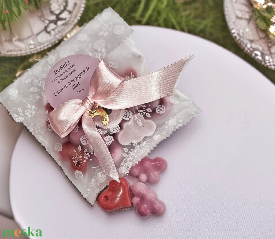 Illatviasz Csokis meggylikőr illat  Ajándékba   - otthon & életmód - gyertya, illat, aroma - illatviasz - Meska.hu