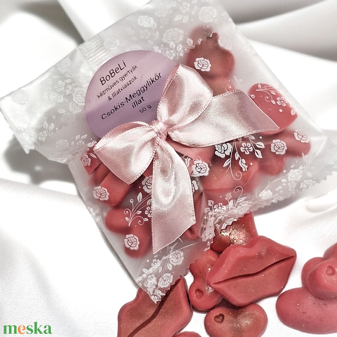 Illatviasz Csokis meggylikőr illat  Ajándékba   - otthon & életmód - gyertya, illat, aroma - illatviasz - Meska.hu