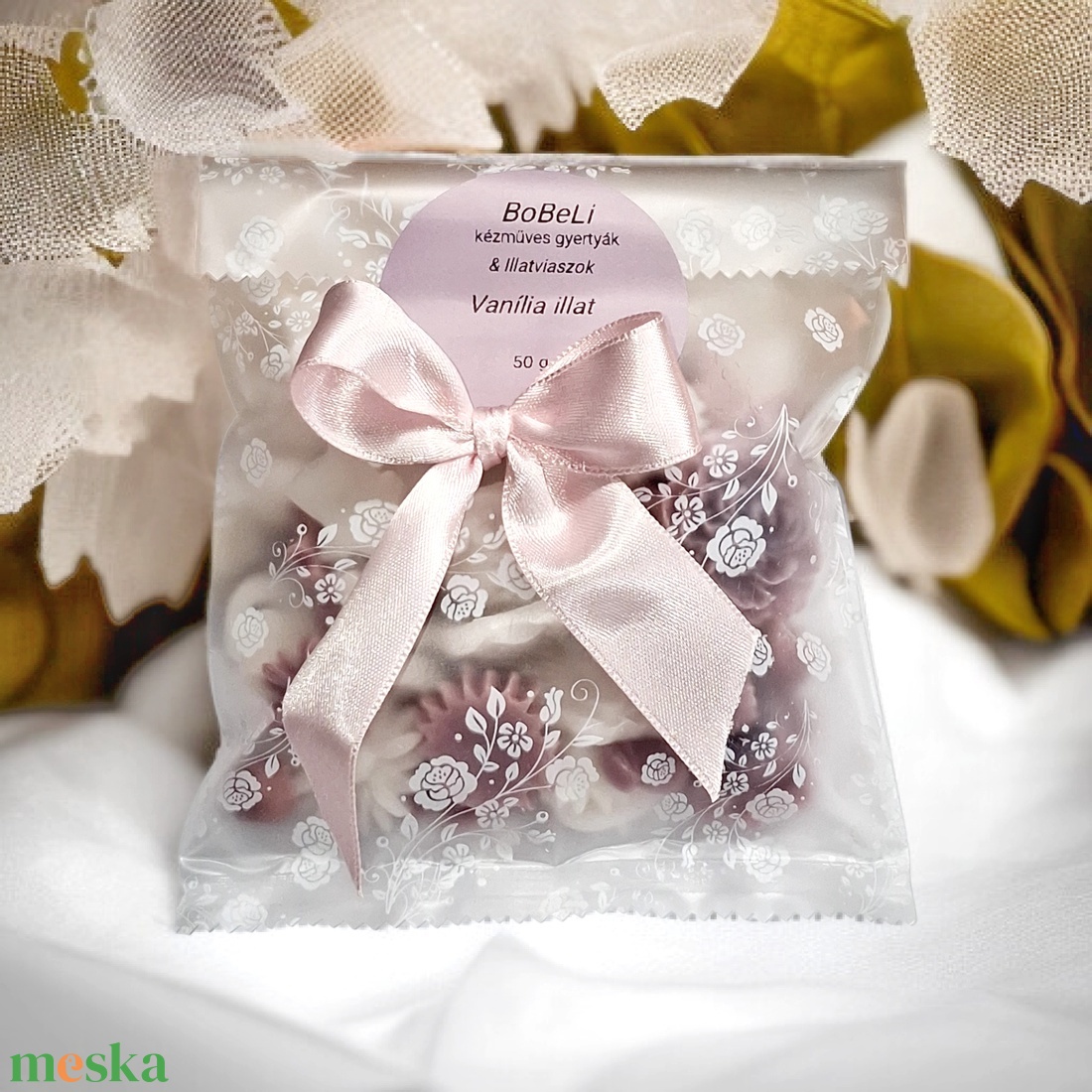 Vanília illatviasz - otthon & életmód - gyertya, illat, aroma - illatviasz - Meska.hu