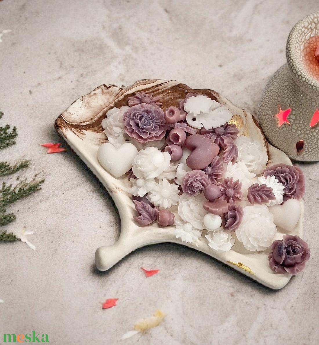 Vanília illatviasz - otthon & életmód - gyertya, illat, aroma - illatviasz - Meska.hu