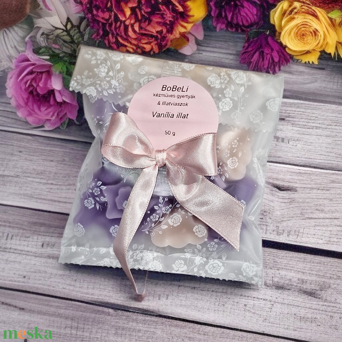 Vanília illatviasz - otthon & életmód - gyertya, illat, aroma - illatviasz - Meska.hu
