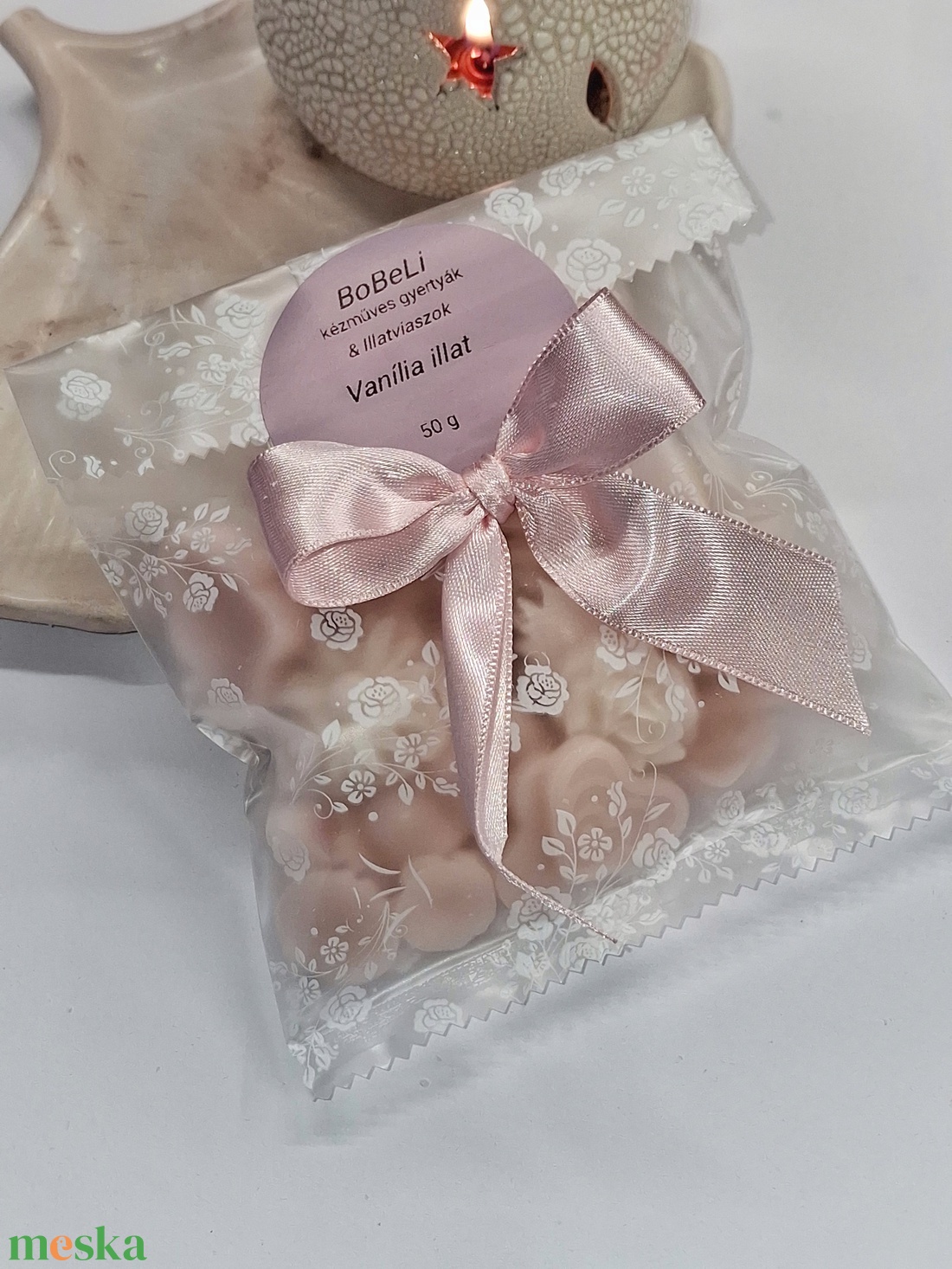 Vanília illatviasz - otthon & életmód - gyertya, illat, aroma - illatviasz - Meska.hu
