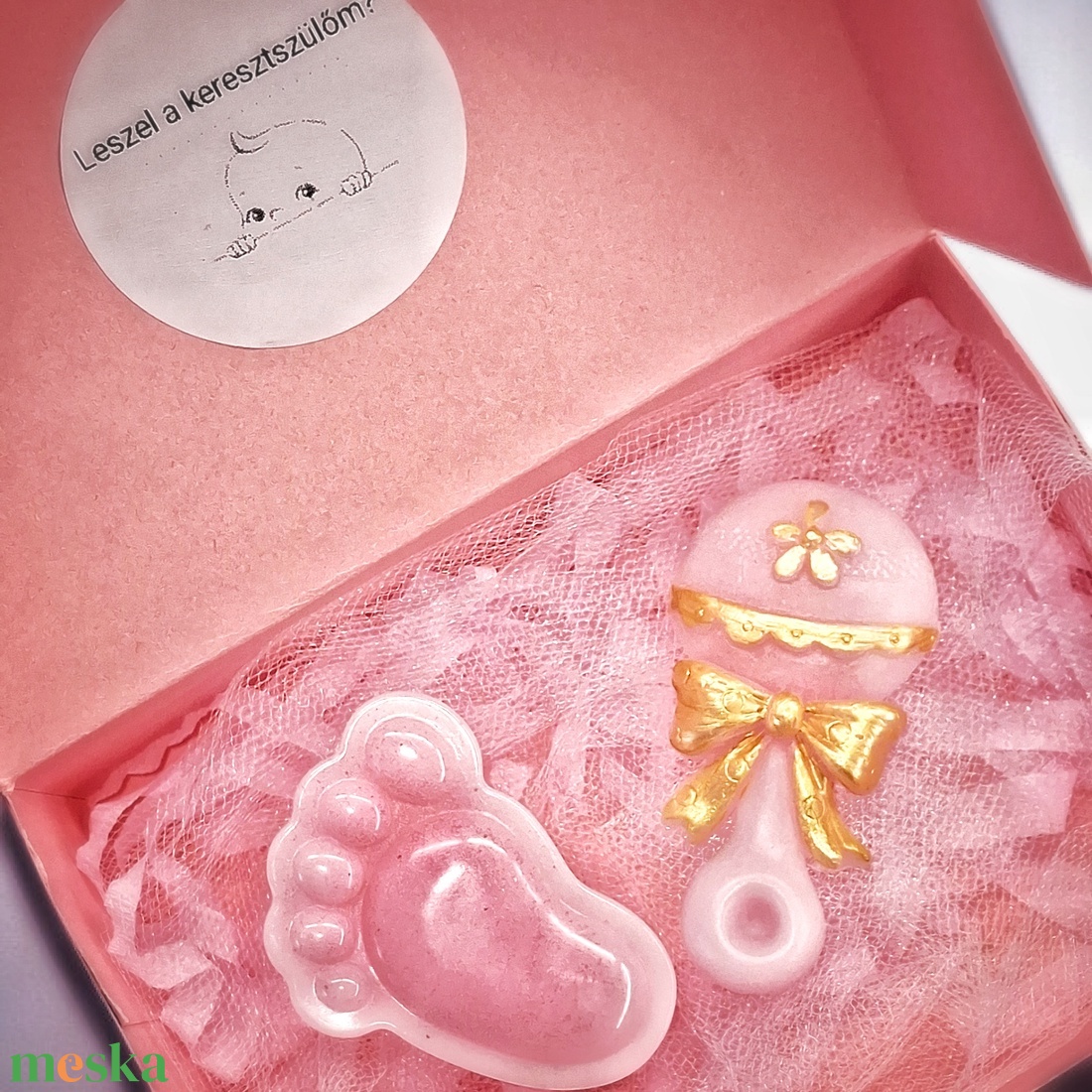 Bababejelentő ajándékszett - baba - mama - babaemlékek - bababejelentők - Meska.hu