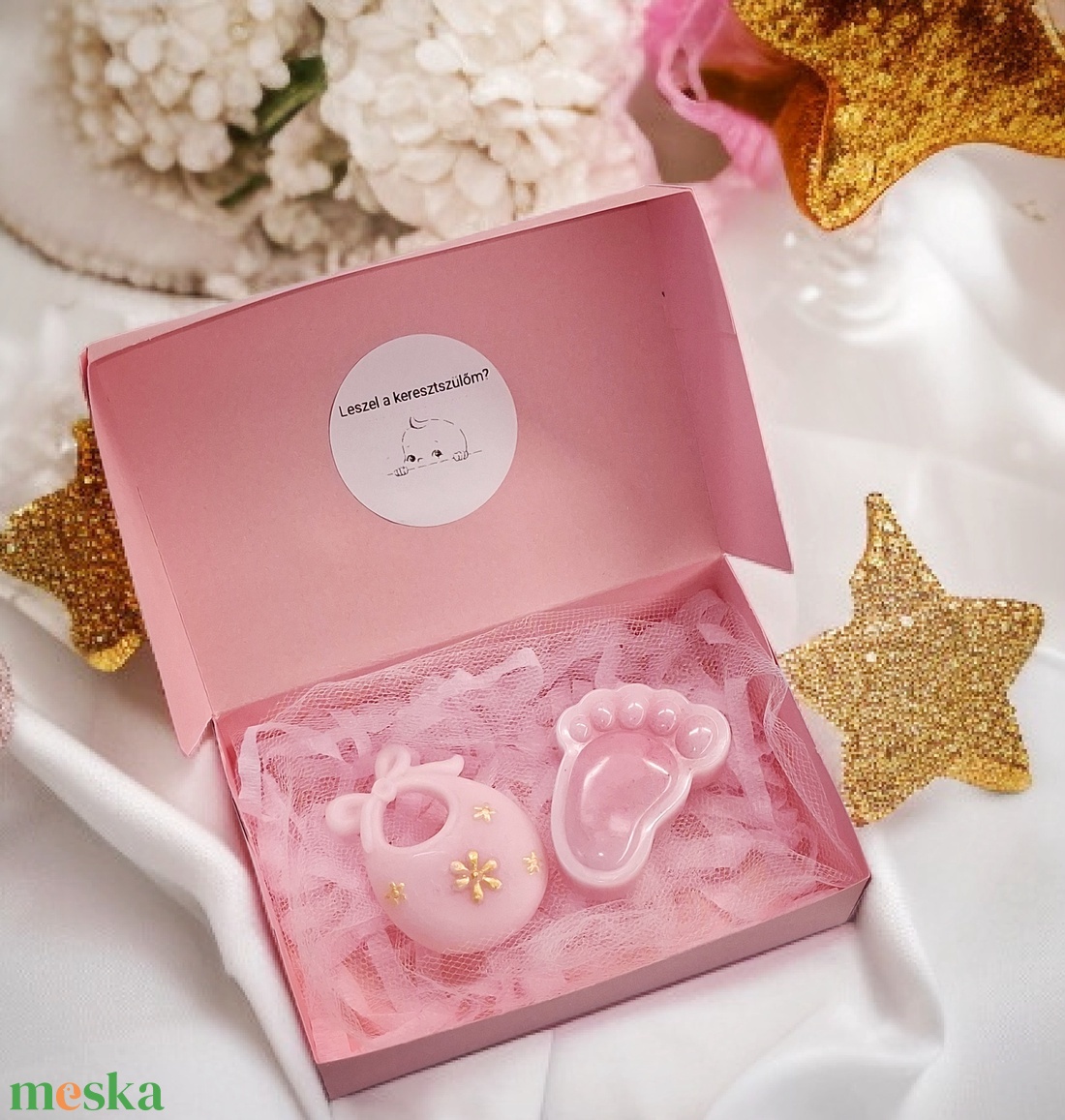 Bababejelentő ajándékszett - baba - mama - babaemlékek - bababejelentők - Meska.hu
