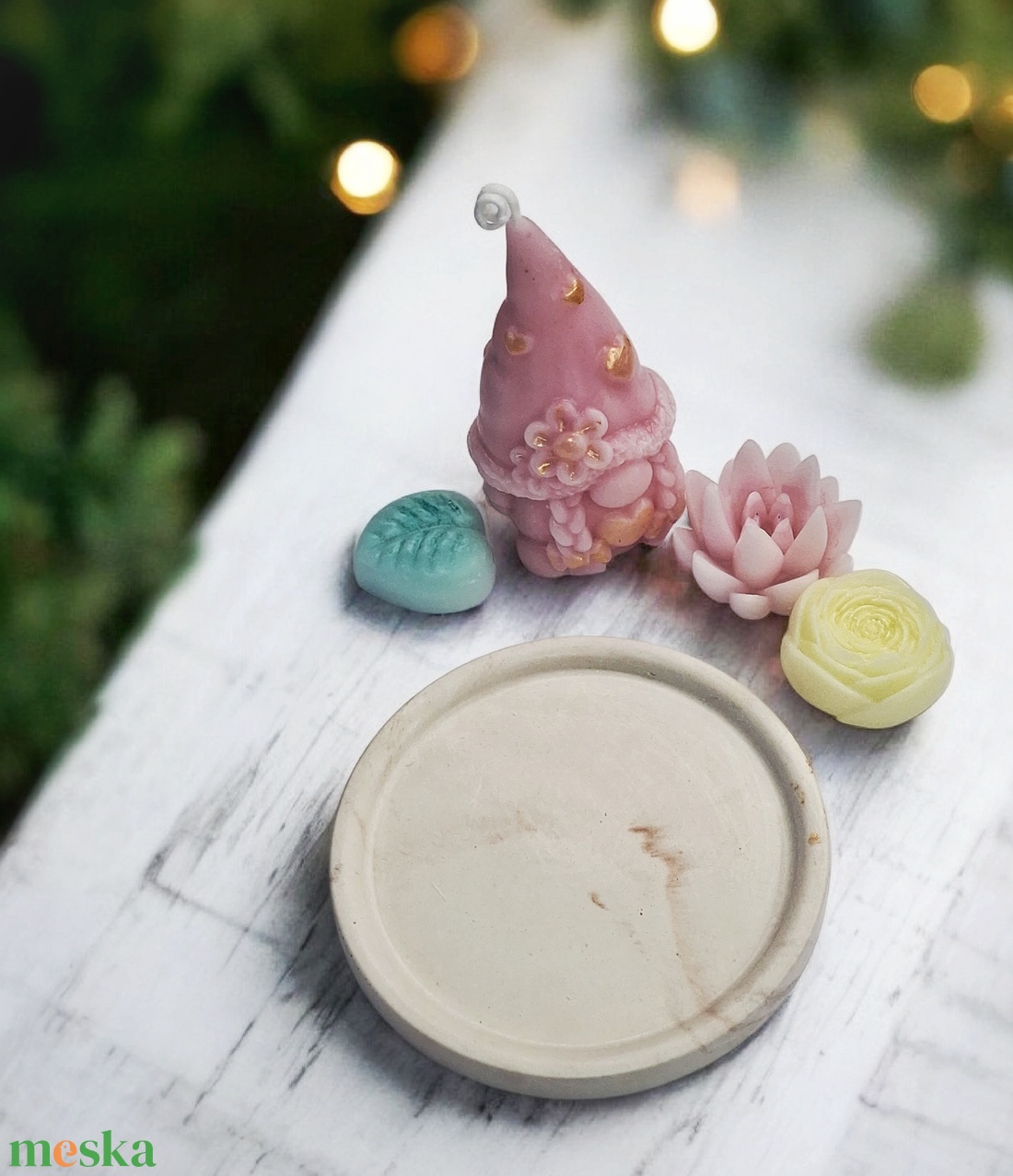 Tavaszi  Gyertya szett Nőnapra,  Anyák napjára  - otthon & életmód - gyertya, illat, aroma - gyertya - Meska.hu