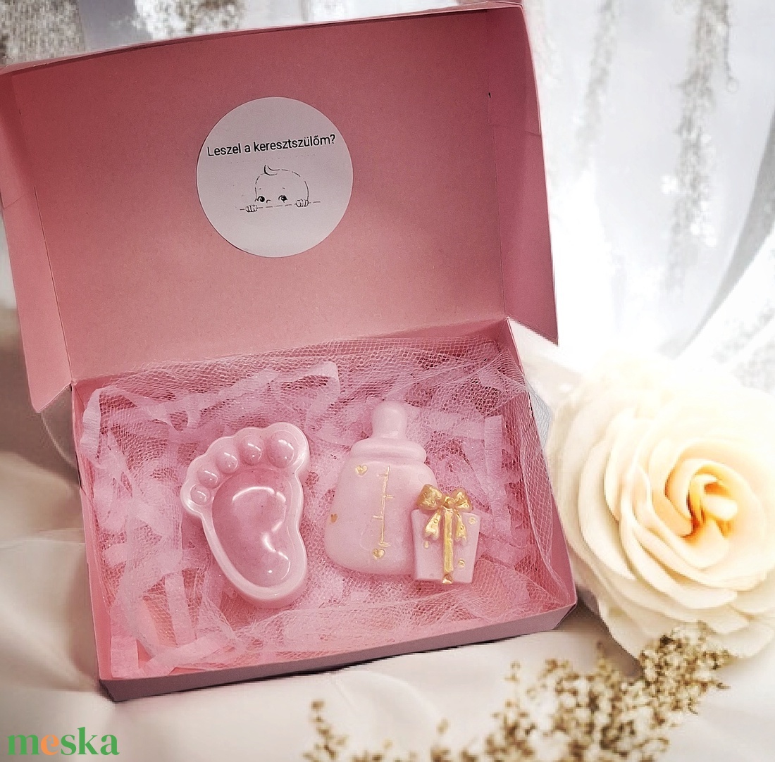 Bababejelentő ajándékszett - baba - mama - babaemlékek - bababejelentők - Meska.hu
