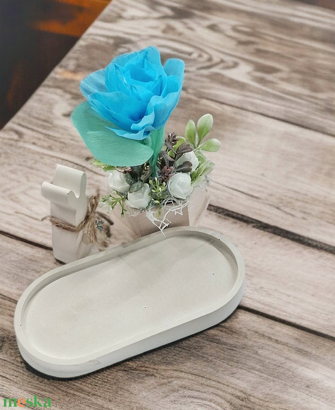 3 részes ajádék szett Nőnapra,  Anyák napjára  - otthon & életmód - dekoráció - asztal és polc dekoráció - dekorációs tál, tartó - Meska.hu