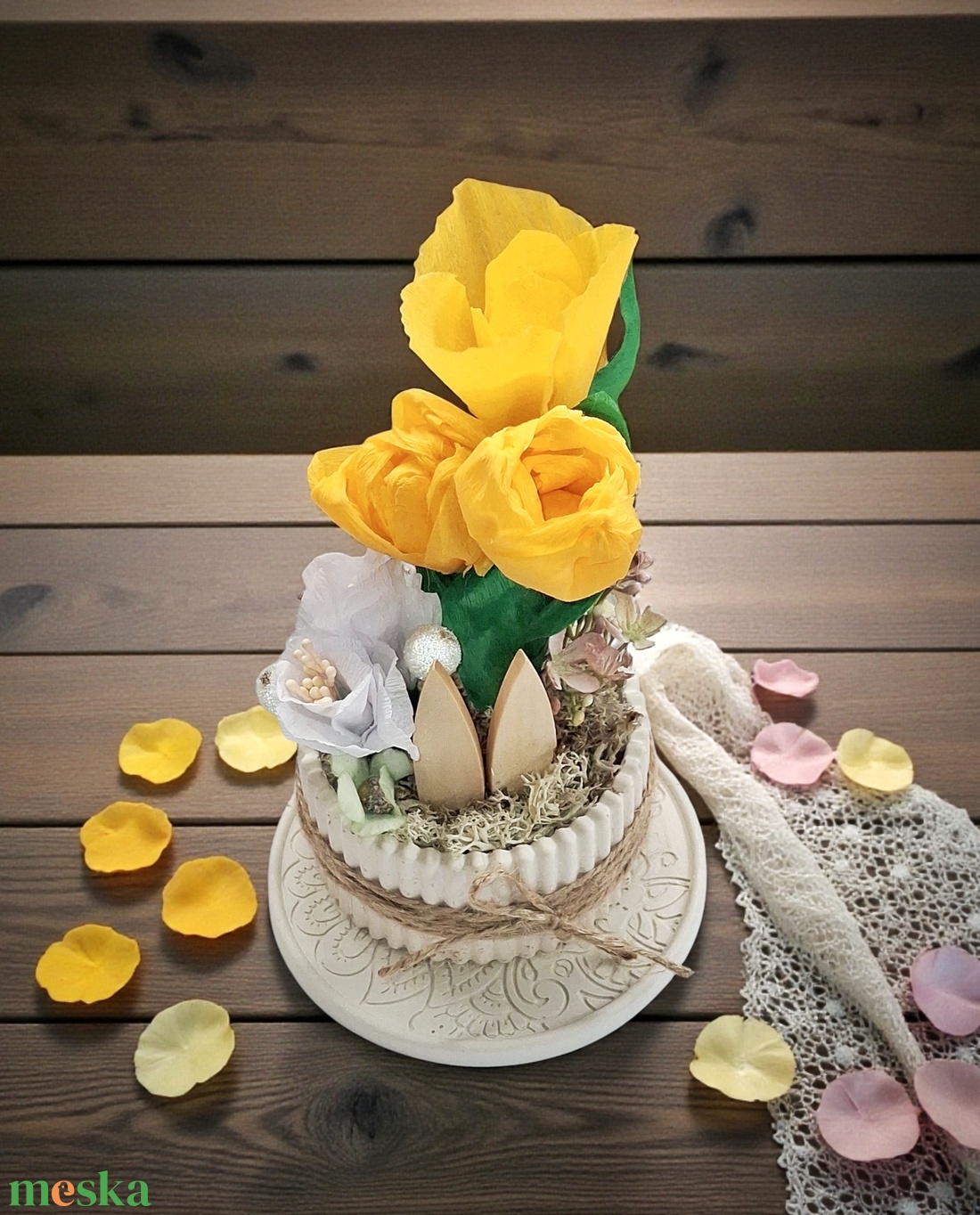 Húsvéti asztaldísz  - otthon & életmód - dekoráció - húsvéti asztaldíszek - Meska.hu
