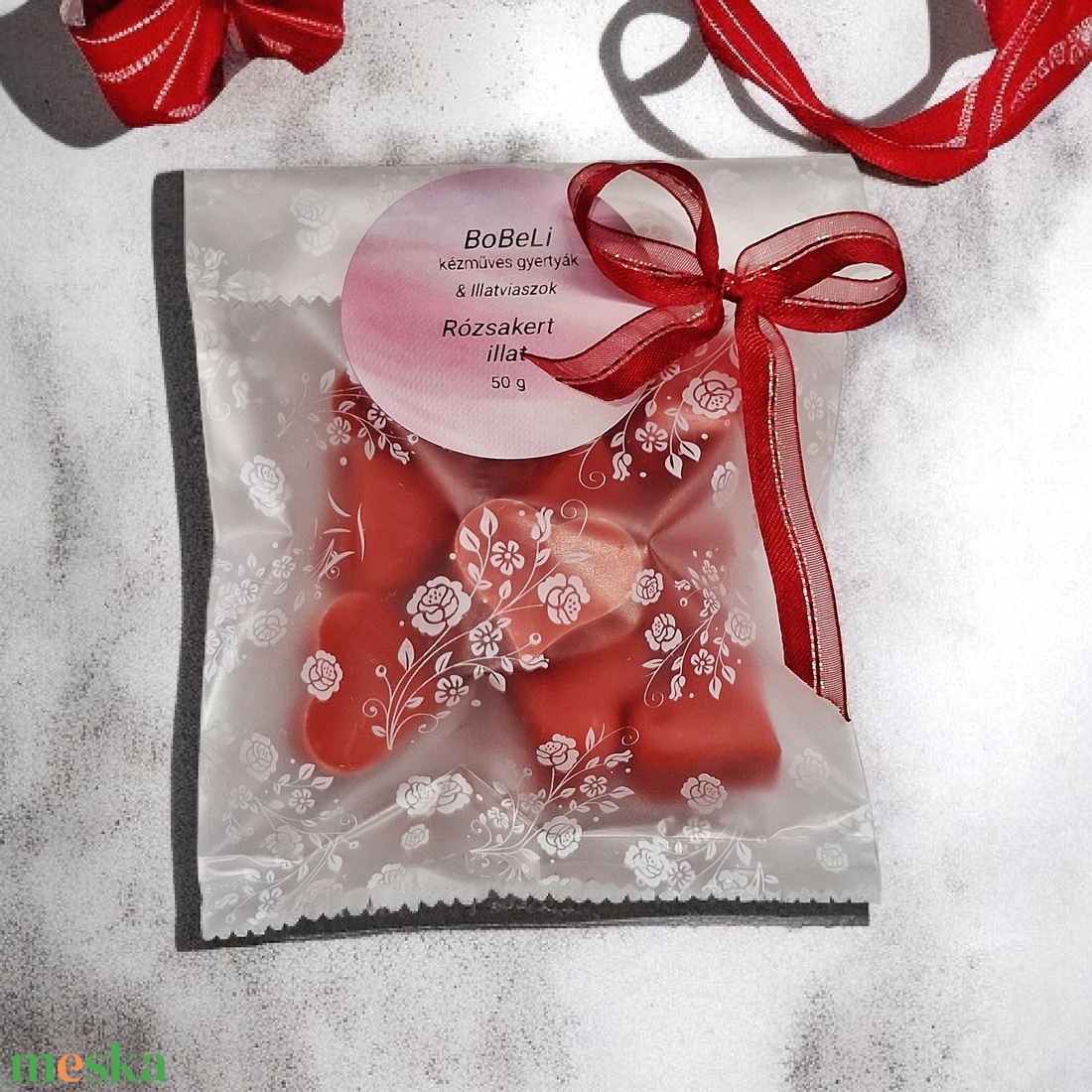  Love Illatviasz Rózsakert - otthon & életmód - gyertya, illat, aroma - illatviasz - Meska.hu