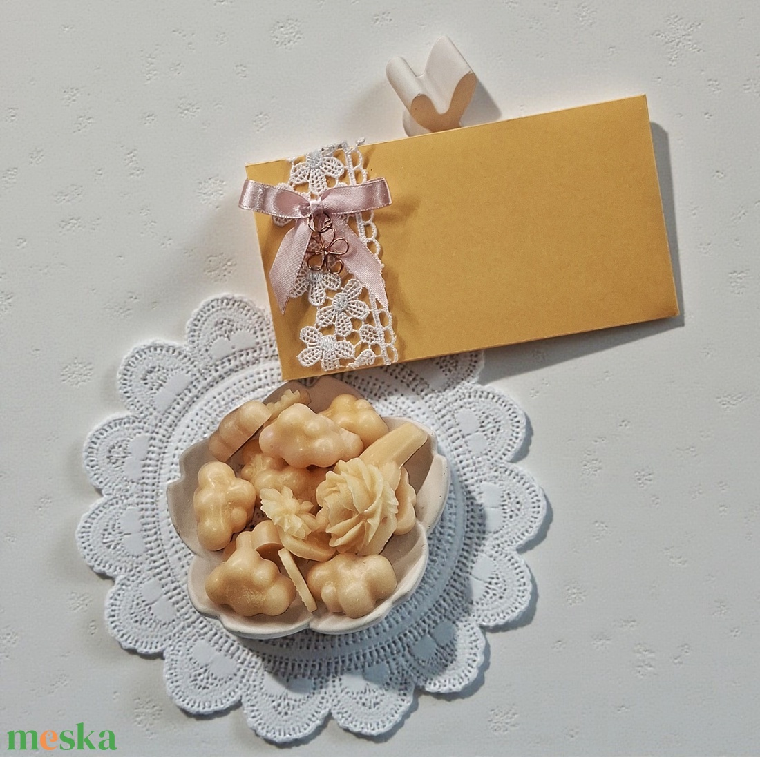 Illatviasz díszdobozos ajándék - otthon & életmód - gyertya, illat, aroma - illatviasz - Meska.hu