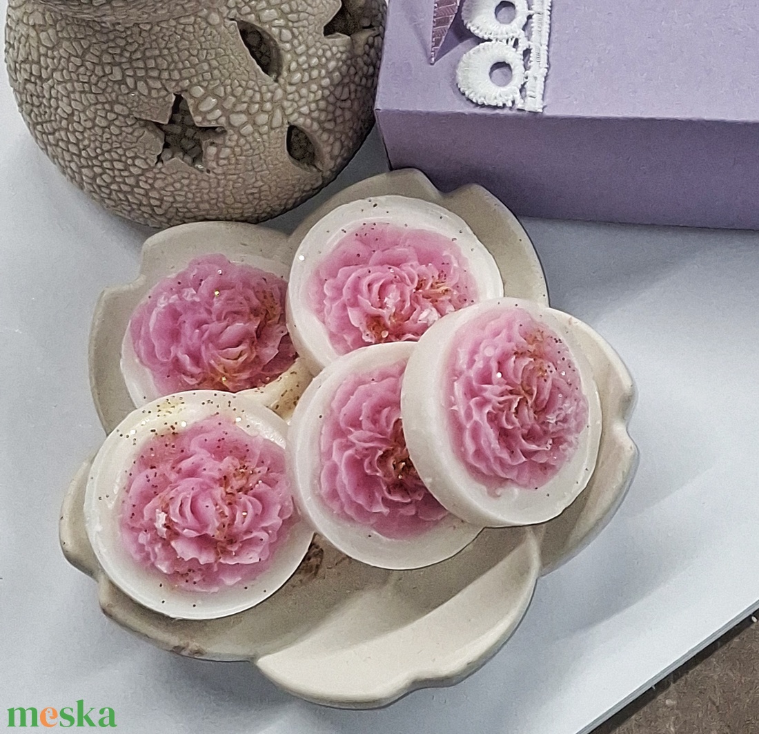 Illatviasz Kókuszos  Magnólia Ajándékba csomagolva  - otthon & életmód - gyertya, illat, aroma - illatviasz - Meska.hu