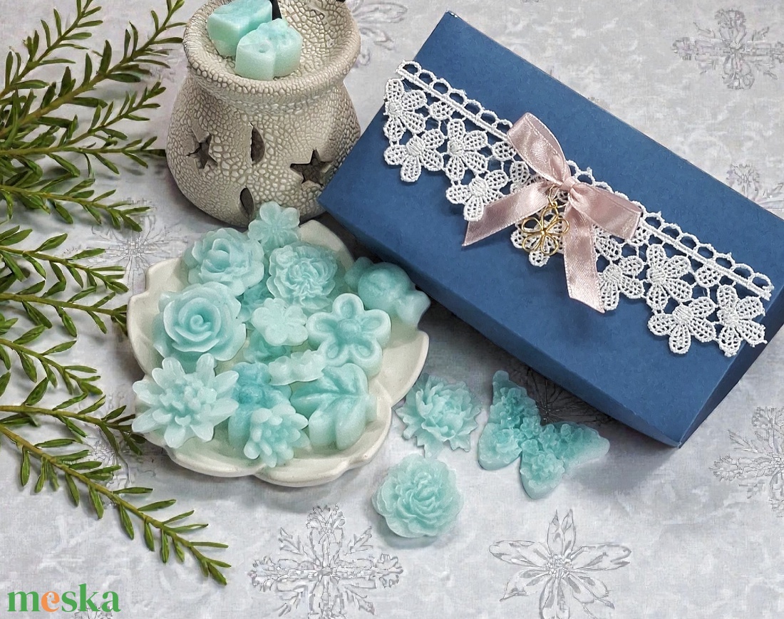  Illatviasz Tavaszi kert illat  Nőnapi ajándéknak  - otthon & életmód - gyertya, illat, aroma - illatviasz - Meska.hu