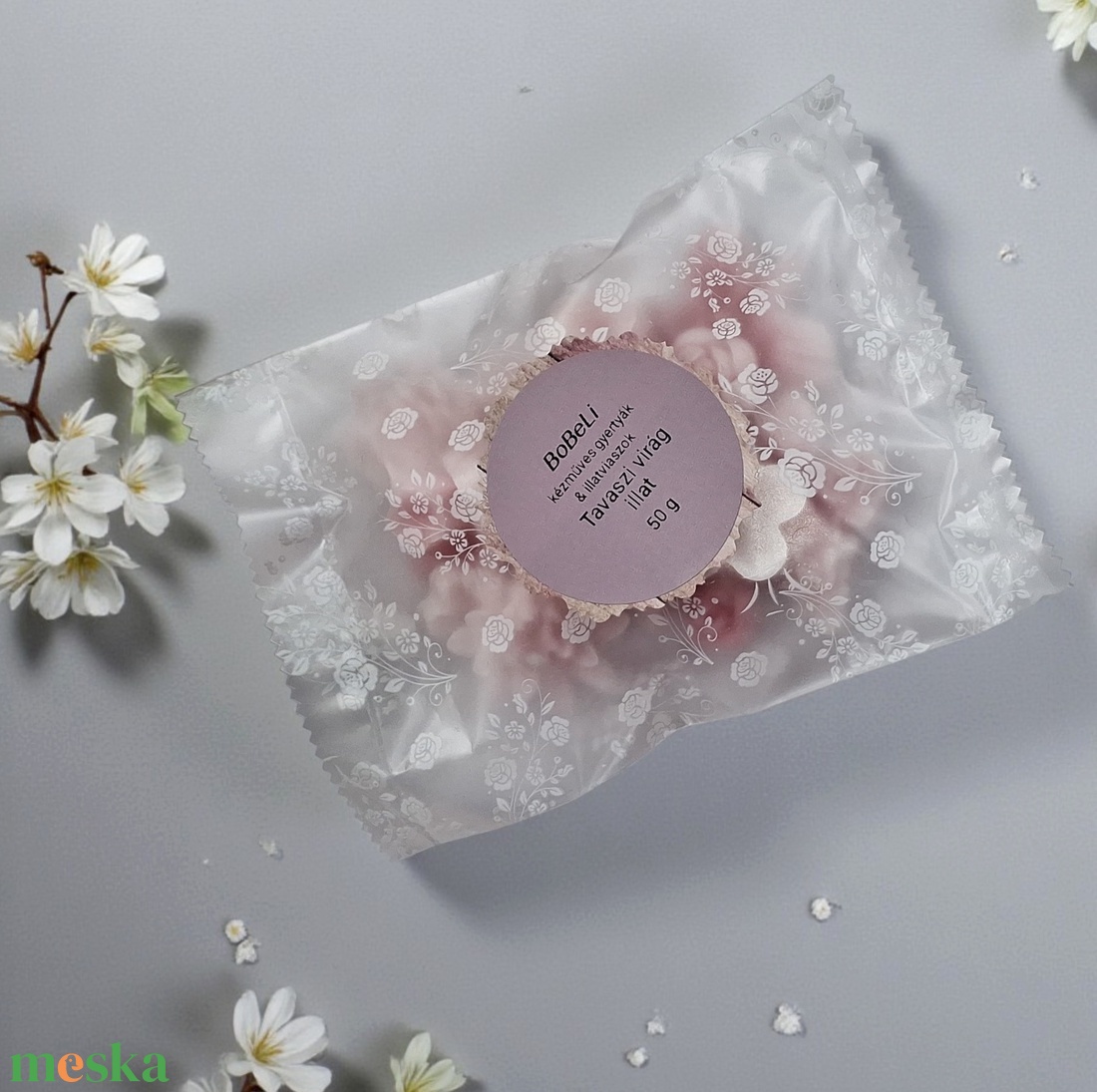  Illatviasz Tavaszi virág  illat  Nőnapi ajándéknak  - otthon & életmód - gyertya, illat, aroma - illatviasz - Meska.hu