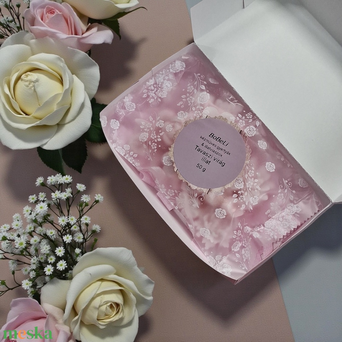  Illatviasz Tavaszi virág  illat  Nőnapi ajándéknak  - otthon & életmód - gyertya, illat, aroma - illatviasz - Meska.hu
