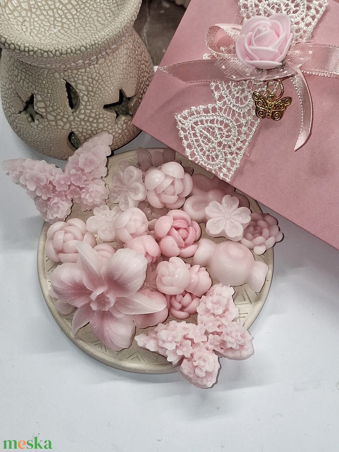  Illatviasz Tavaszi virág  illat  Nőnapi ajándéknak  - otthon & életmód - gyertya, illat, aroma - illatviasz - Meska.hu