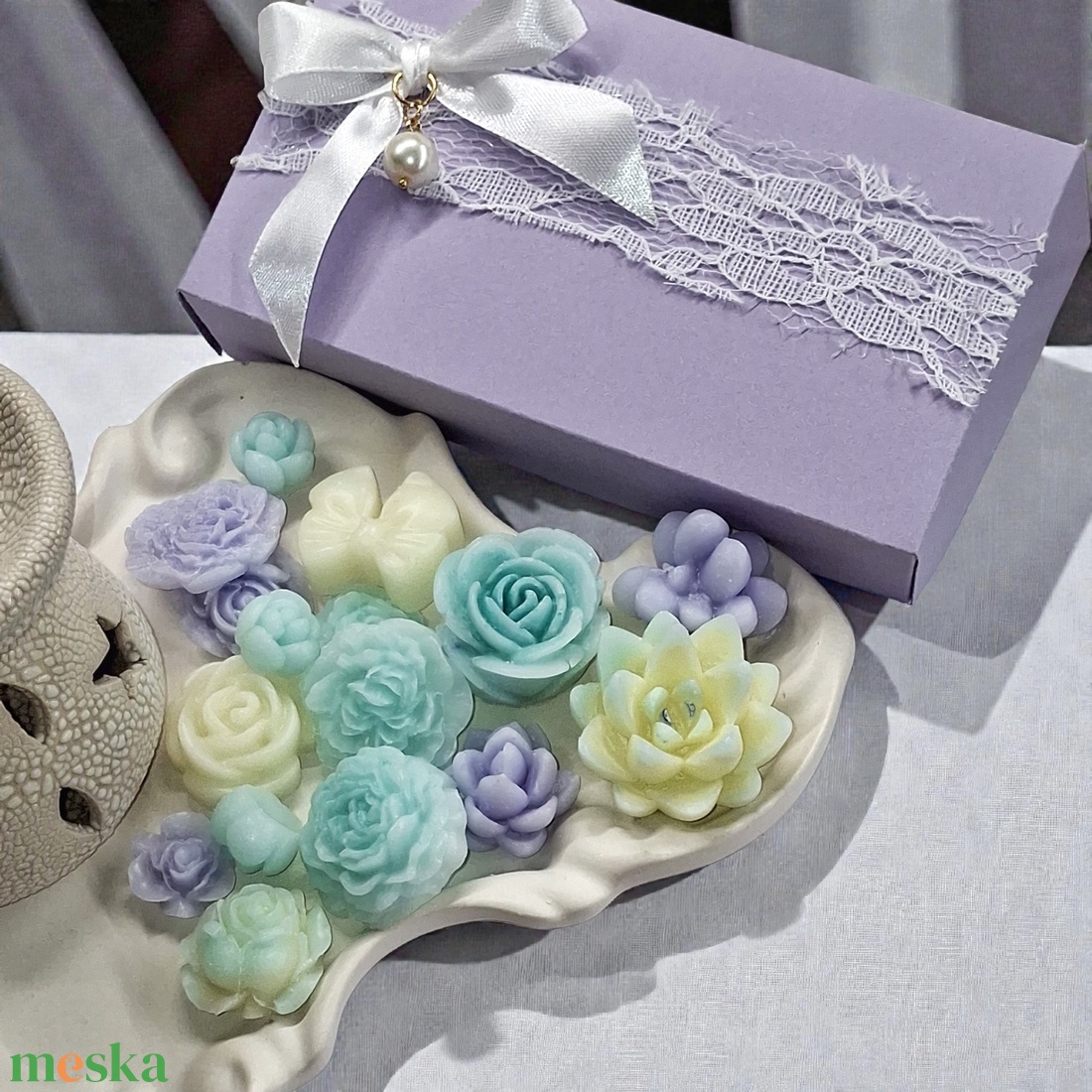  Illatviasz Tavaszi virág  illat  Nőnapi ajándéknak  - otthon & életmód - gyertya, illat, aroma - illatviasz - Meska.hu