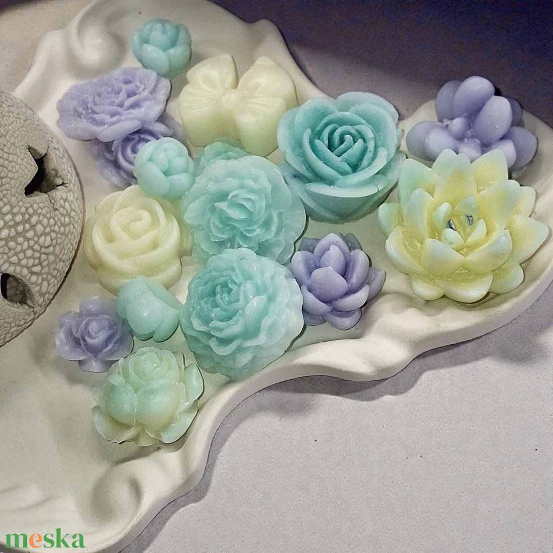  Illatviasz Tavaszi virág  illat  Nőnapi ajándéknak  - otthon & életmód - gyertya, illat, aroma - illatviasz - Meska.hu