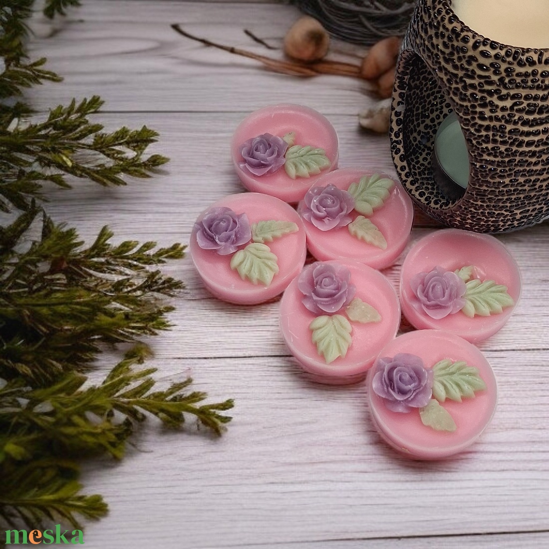  Illatviasz Erdei gyümölcs Nőnapi ajándéknak  - otthon & életmód - gyertya, illat, aroma - illatviasz - Meska.hu