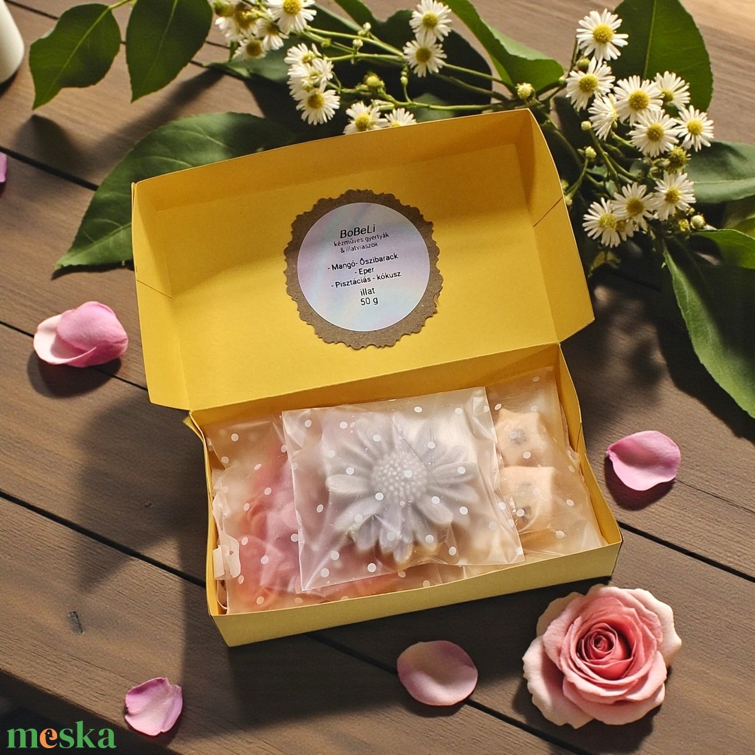  Illatviasz box Gyümölcsös álom  - otthon & életmód - gyertya, illat, aroma - illatviasz - Meska.hu