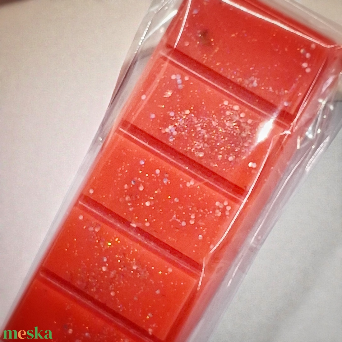 Eper pezsgő illatviasz  - otthon & életmód - gyertya, illat, aroma - illatviasz - Meska.hu