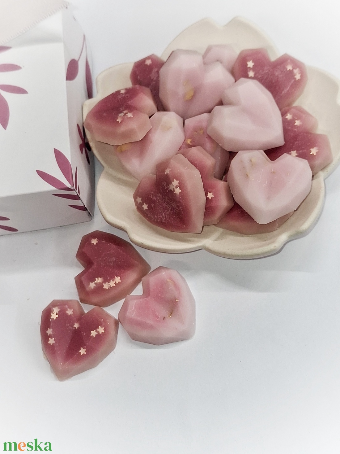 Illatviasz  Tulipán illat díszdobozban  - otthon & életmód - gyertya, illat, aroma - illatviasz - Meska.hu